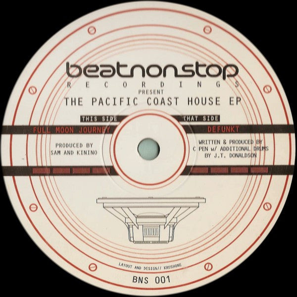 Various : The Pacific Coast House EP (2x12", EP)