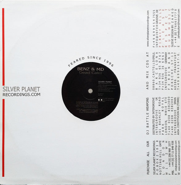 Benz & MD : Still Rain / Dead Calm (12")