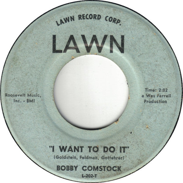 Bobby Comstock : Let's Stomp / I Want To Do It (7")
