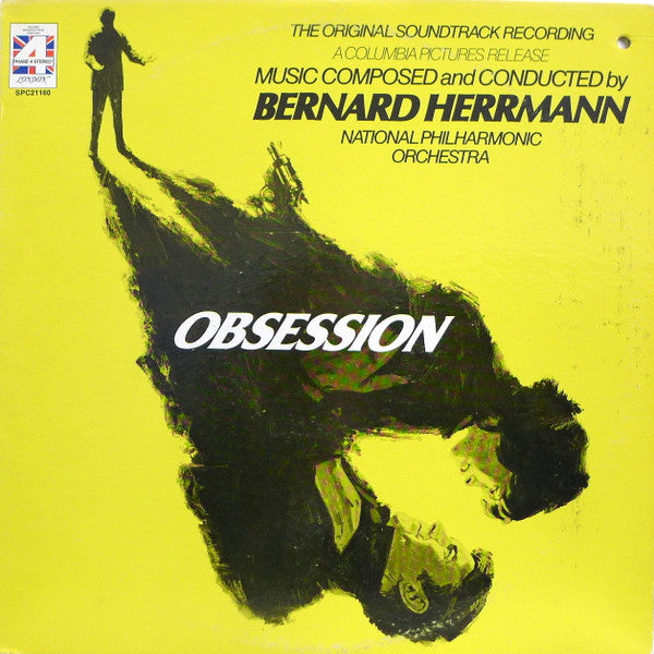 Bernard Herrmann : Obsession (The Original Soundtrack Recording) (LP, Album)