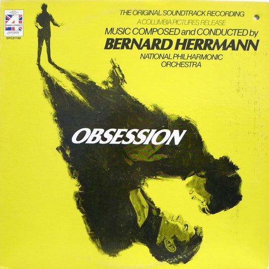 Bernard Herrmann : Obsession (The Original Soundtrack Recording) (LP, Album)