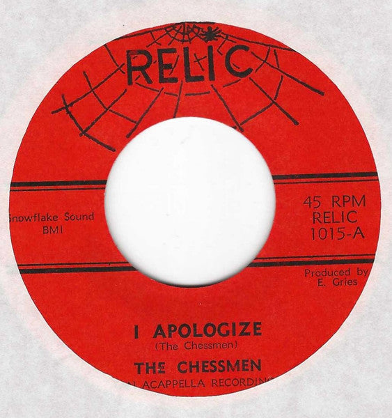 The Chessmen (5) : I Apologize  (7", Single, Mono)