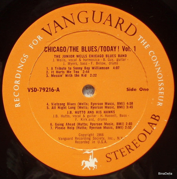 Various : Chicago/The Blues/Today! Vol. 1 (LP, Album)