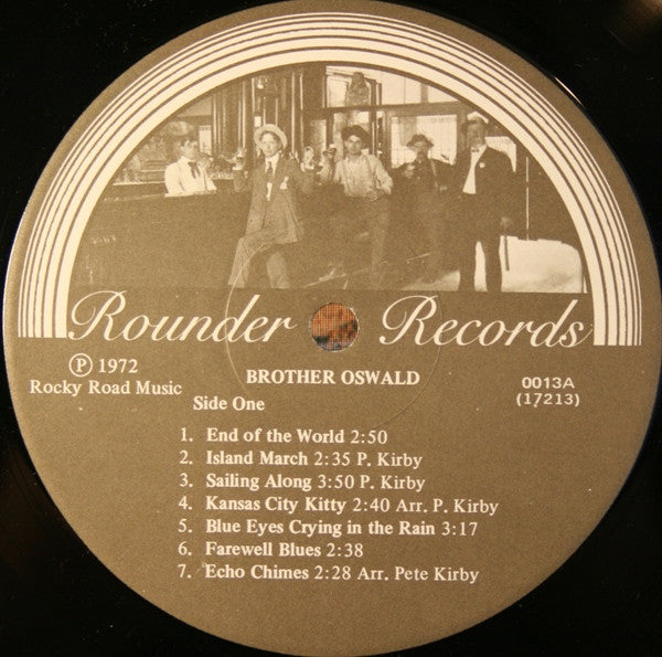 Bashful Brother Oswald : Brother Oswald (LP, Album)