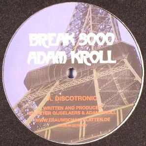 Break 3000 & Adam Kroll : Paris EP (12", EP)