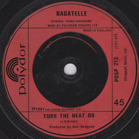 Bagatelle (2) : Trump Card (7", Single)