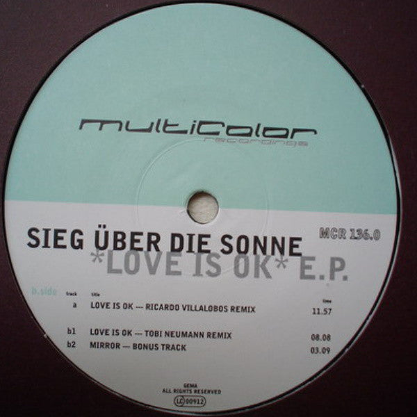Sieg Über Die Sonne : Love Is OK E.P. (12", EP)