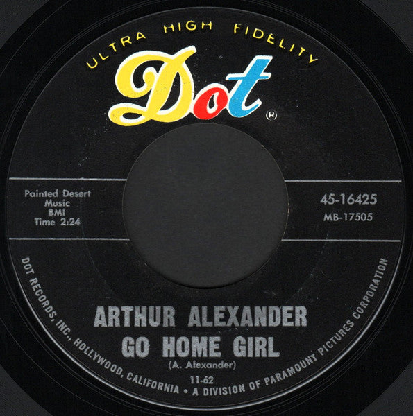 Arthur Alexander : You're The Reason / Go Home Girl (7", Single, Styrene)