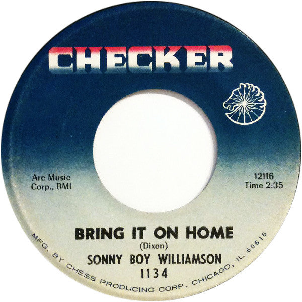 Sonny Boy Williamson (2) : Bring It On Home (7", Single)