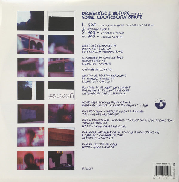 Dr. Walker & M. Flux : Present Some Cockrockin Beatz (12")