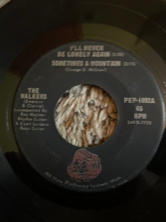The Walkers (12) : I'll Never Be Lonely Again  (7", EP)