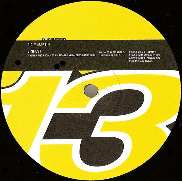 Stephan Laubner / Ric Y Martin : Sommerpause (12")