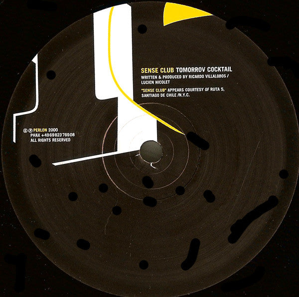 Sense Club / Villalobos* : Tomorrov Cocktail / Ananas (12")