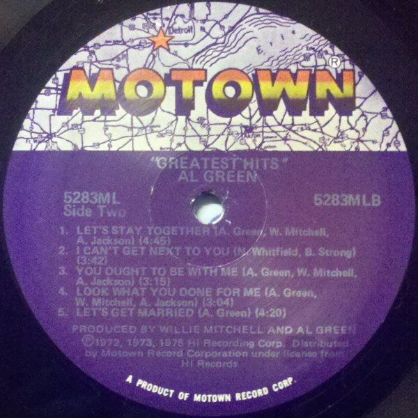 Al Green : Greatest Hits (LP, Comp, RE)