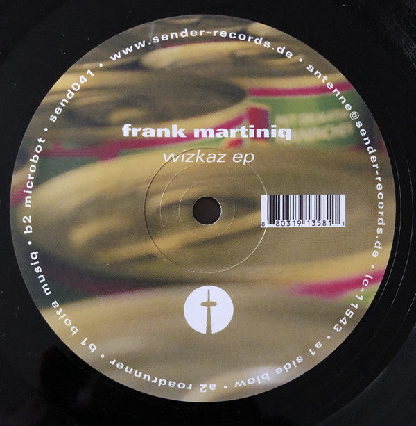 Frank Martiniq : Wizkaz EP (12", EP)