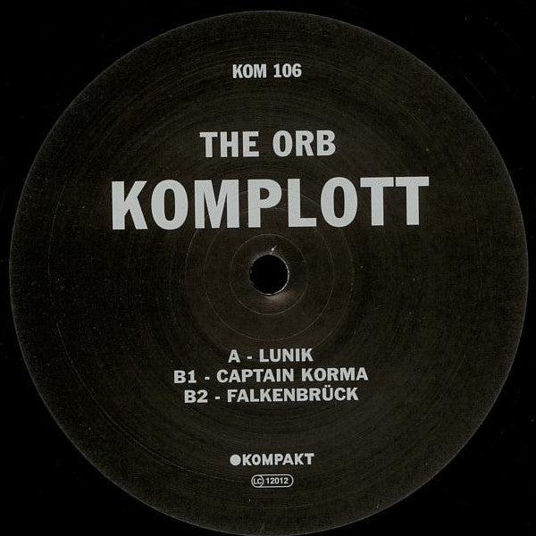 The Orb : Komplott (12")