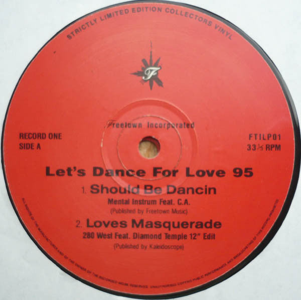 Various : Let's Dance For Love 95 (2x12", Comp, Ltd)
