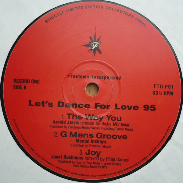 Various : Let's Dance For Love 95 (2x12", Comp, Ltd)