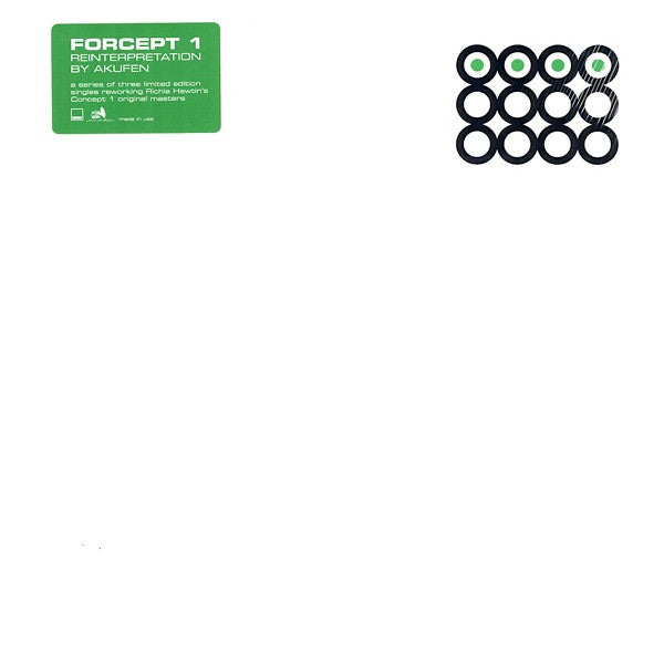 Forcept 1 : FR:01 (Akufen's Concept 1 Reinterpretations Volume 1) (12", Ltd)