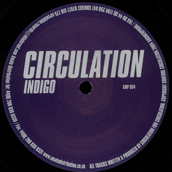 Circulation : Indigo (12", Single)