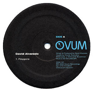 David Alvarado : Polygons / Auburn (12")