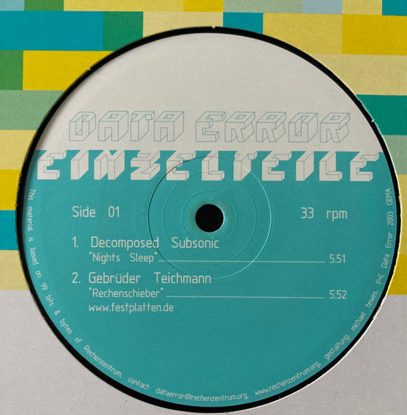 Various : Einzelteile (12")