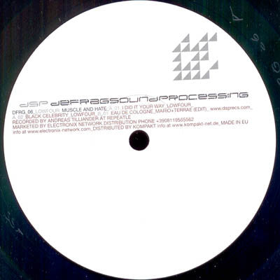 Lowfour : Muscle & Hate EP (12")