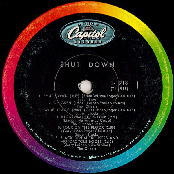 Various : Shut Down (LP, Comp, Mono, Scr)