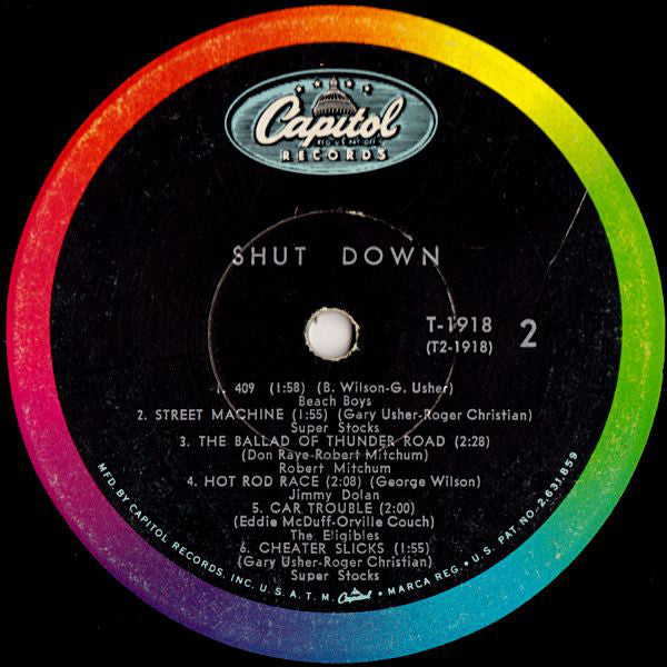 Various : Shut Down (LP, Comp, Mono, Scr)