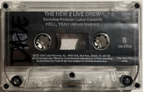 The New 2 Live Crew : Yeah, Yeah (Cass, Single, Dol)