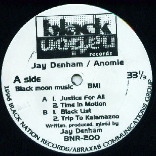 Jay Denham : Anomie (12")