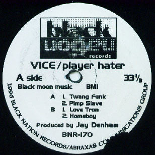 Vice : Player Hater (12")