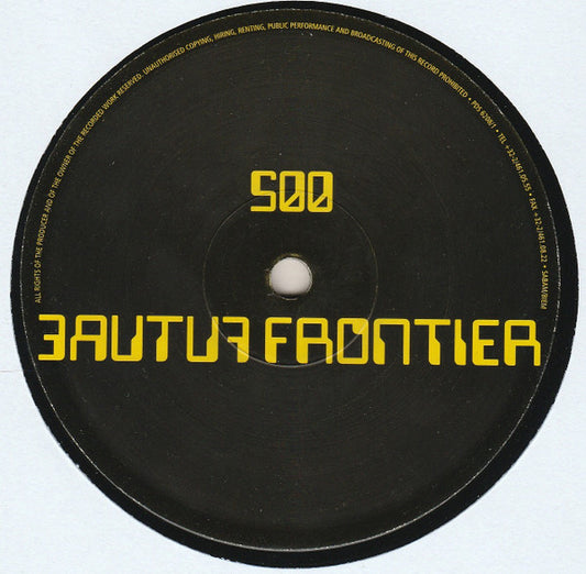 Argonic : Future Frontier 005 (12")