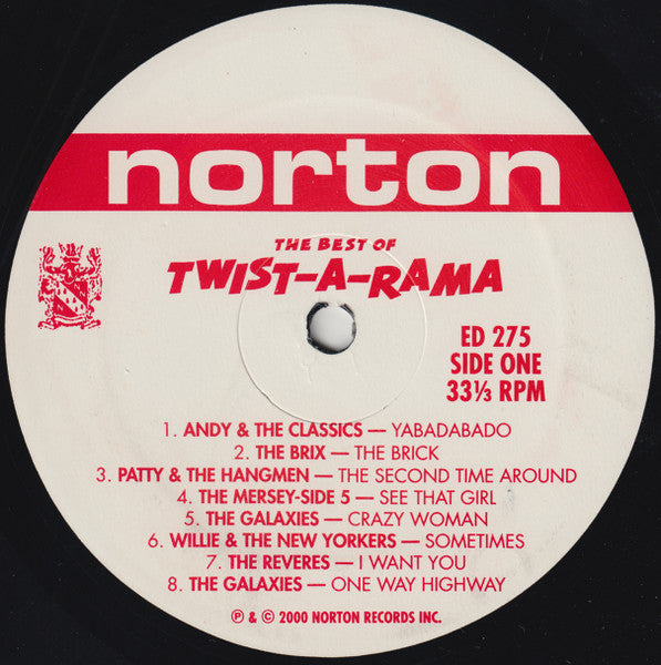 Various : The Best Of Twist-A-Rama (LP, Comp, RE)