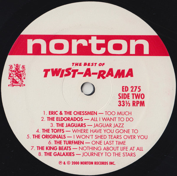 Various : The Best Of Twist-A-Rama (LP, Comp, RE)