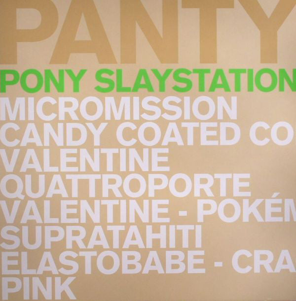 Pantytec : Pony Slaystation (2xLP, Album)