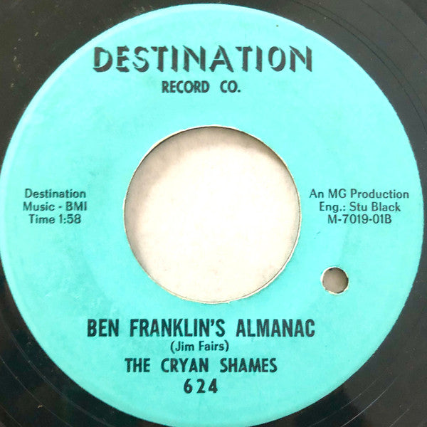 The Cryan Shames* : Sugar And Spice (7", Single)