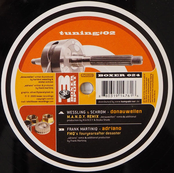 Wessling & Schrom, Frank Martiniq : Tuning#02 (12")