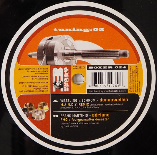 Wessling & Schrom, Frank Martiniq : Tuning#02 (12")