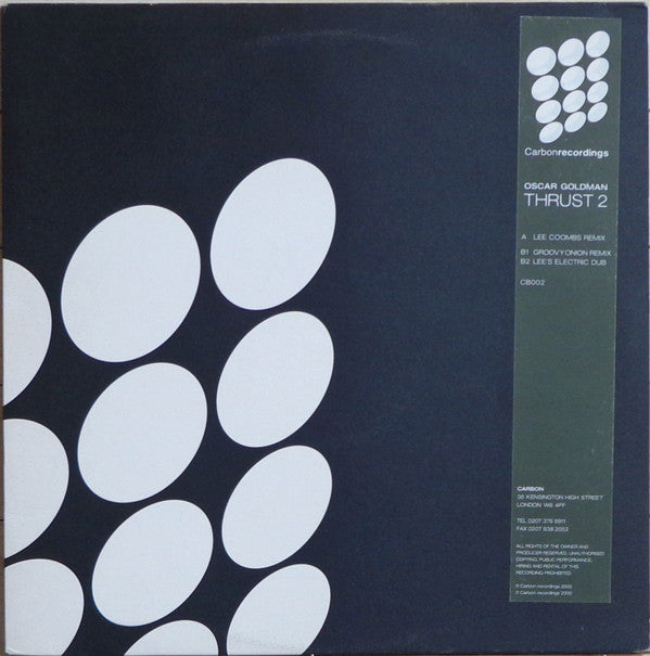 Oscar Goldman : Thrust 2 (12")