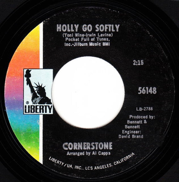 Cornerstone (6) : Holly Go Softly (7", Single)