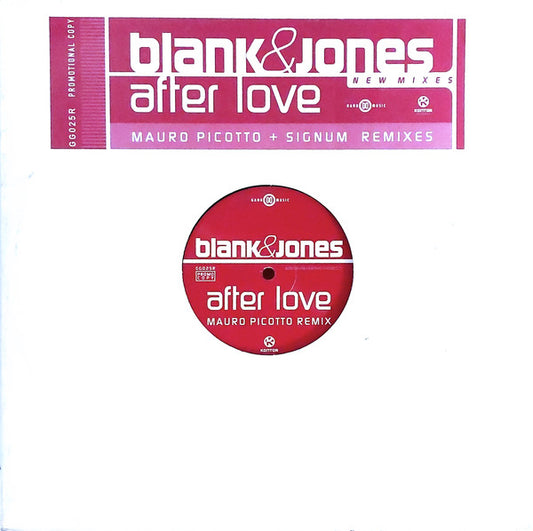Blank&Jones* : After Love (12", Promo)