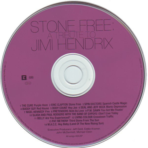 Various : Stone Free (A Tribute To Jimi Hendrix) (CD, Album)