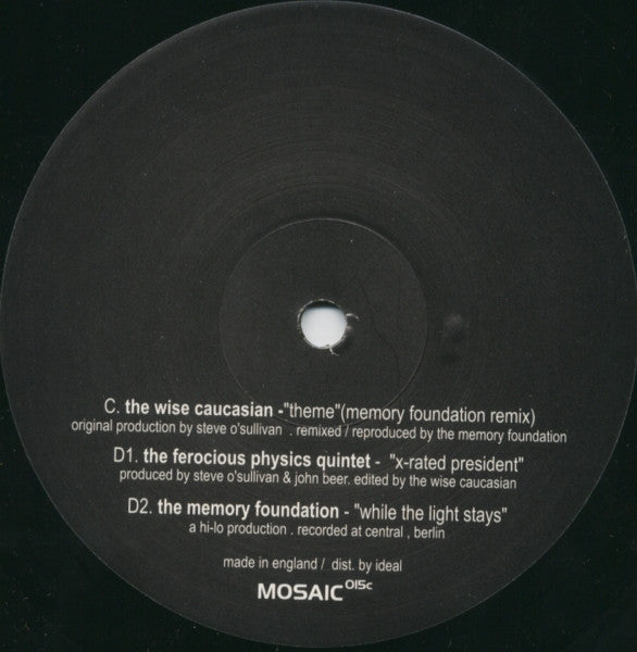 Various : Rhythm Method Disc 2 (12", Ltd)