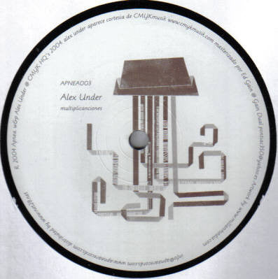 Alex Under : Multiplicanciones (12")