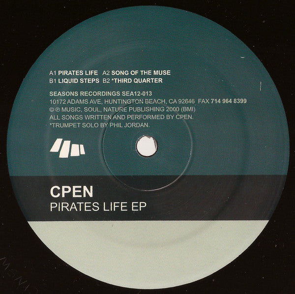 Cpen : Pirates Life EP (12", EP)