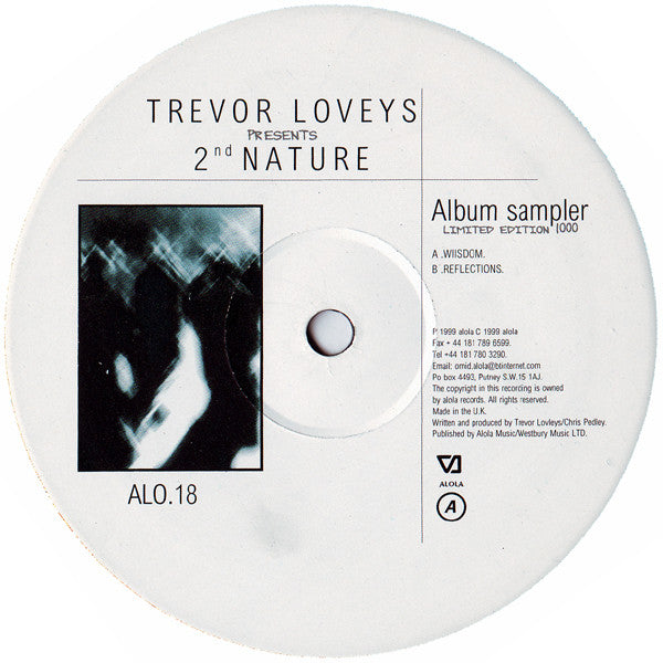 Trevor Loveys Presents Second Nature : Album Sampler (12", Ltd, Smplr)