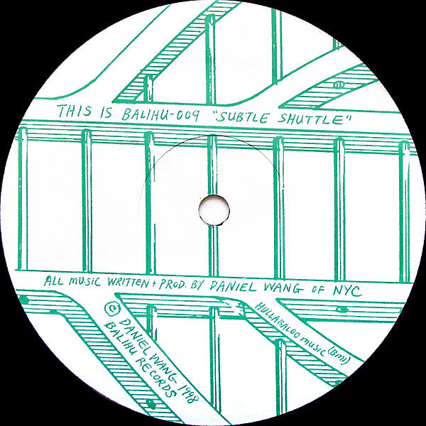 Daniel Wang : Subtle Shuttle (12")