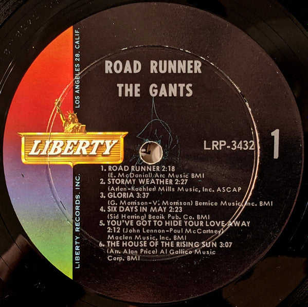 The Gants : Road Runner (LP, Album, Mono)