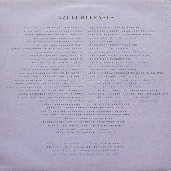 Disco Elements : Volume Five (12")